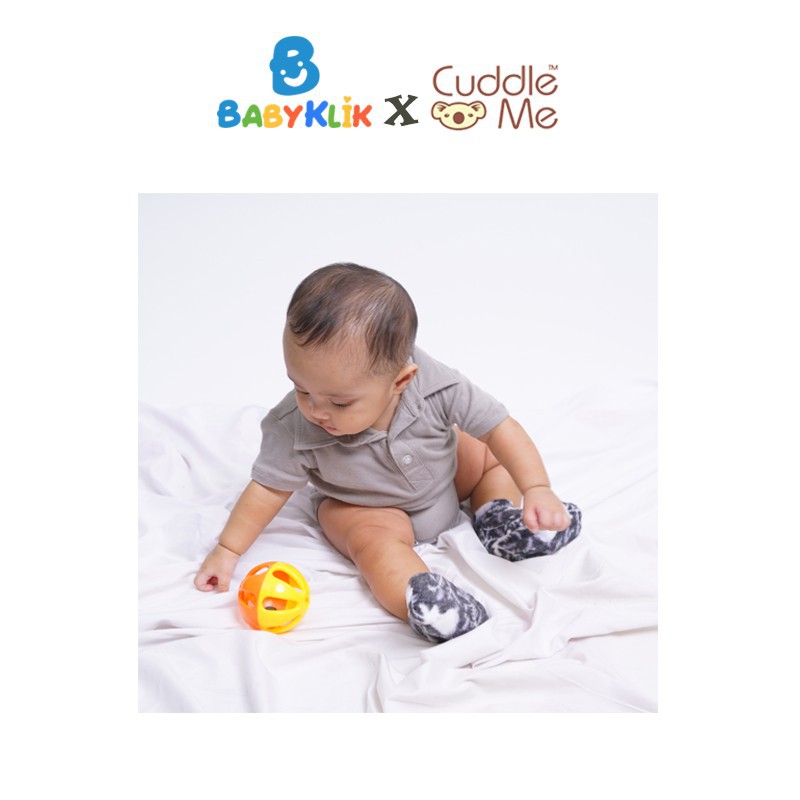 Paket Hemat CuddleMe - Fitted Booties isi 3- Sepatu Kaus Kaki Bayi Bahan Fleece
