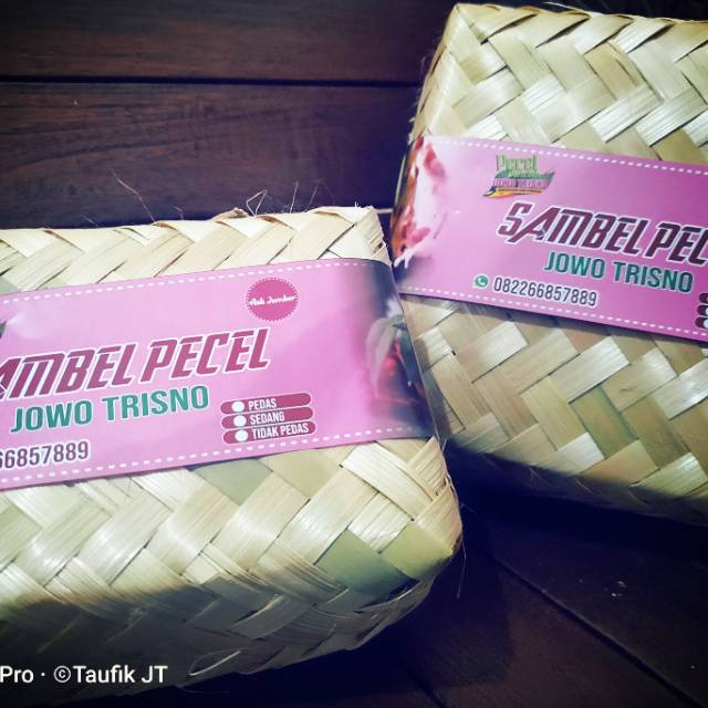 

Sambel Pecel Pincuk Jowo Trisno