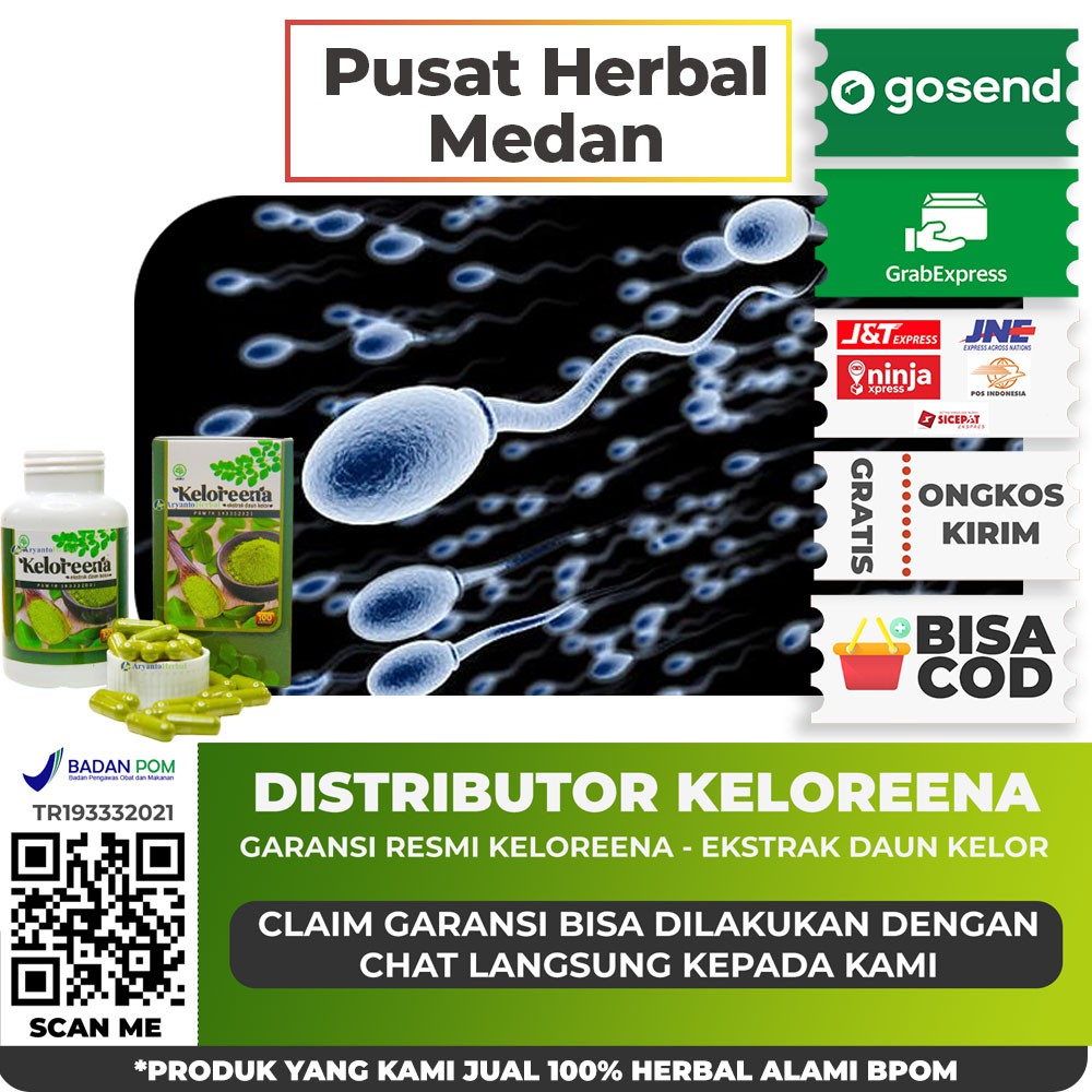 Obat Herbal Kesuburan Sperma Kering Asli Original - Walatra Keloreena Kapsul -BPOM & Halal MUI
