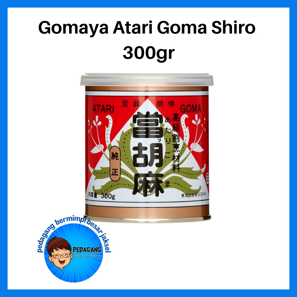 

Gomaya Atari Goma Shiro 300gr | Pasta Wijen | Sesame Paste