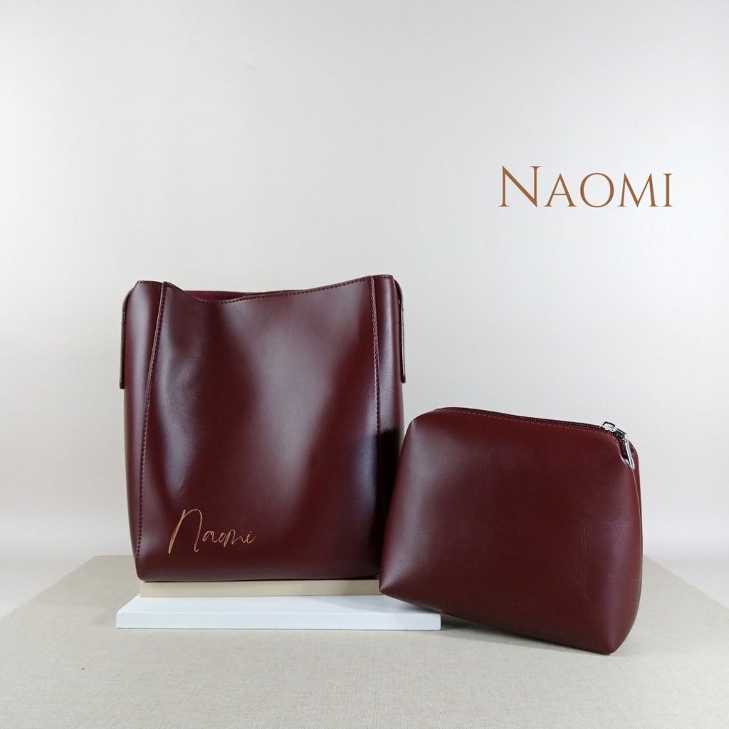 NAOMI -  Fara Hand Bag Wanita - Tas harian - Tas long strap - Tas kerja - Import Tas Kerja Kulit Sintetis - Fashion Bag Wanita - Tas Traveling - Tas Naomi - Naomi Bag