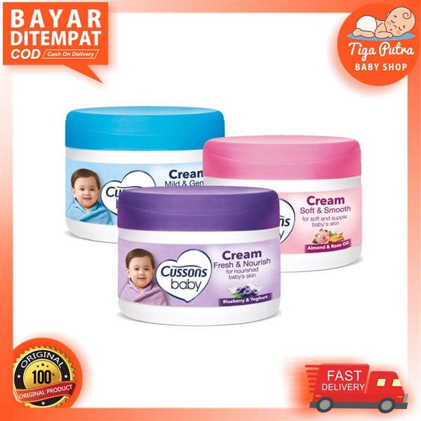 Cussons Baby Cream 50gr l Krim Bayi Cussons