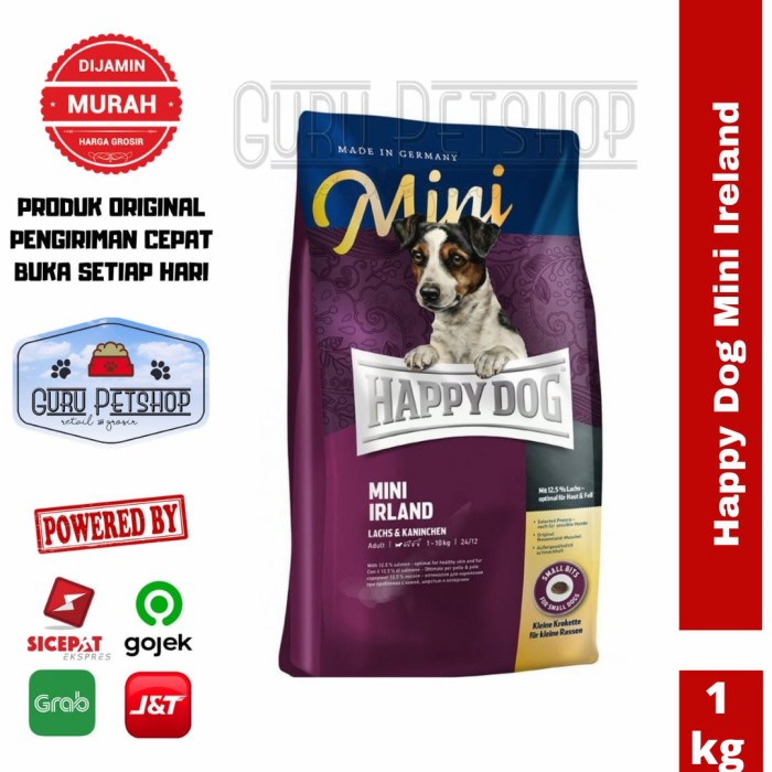 Makanan Anjing Happy Dog Mini Irland 1kg Freshpack Happy Dog Salmon