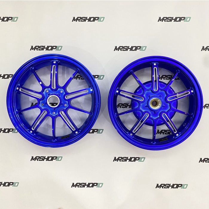 Velg Riezto Model Marus Drag Blue Candy For Vespa Sprint Primavera LX
