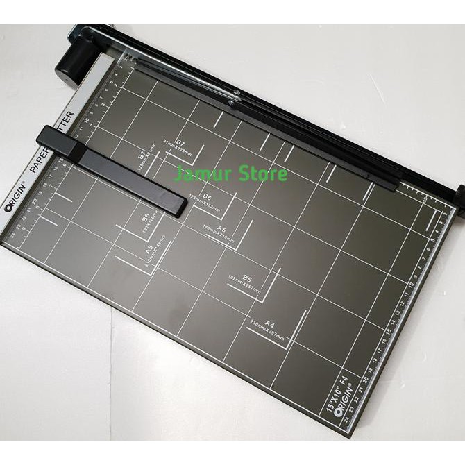 

♘Ⓝ#NAME Alat Pemotong Kertas F4 / Paper Cutter PCC-F4R Origin ♘Ⓝ