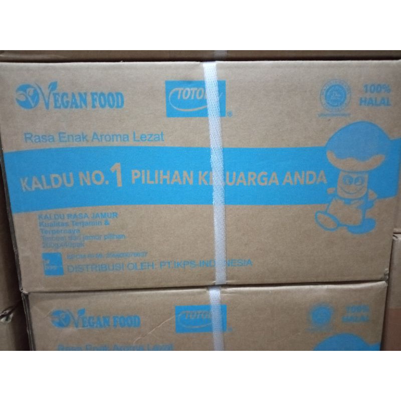 

TOTOLE KALDU JAMUR DUS 200g isi 40pcs