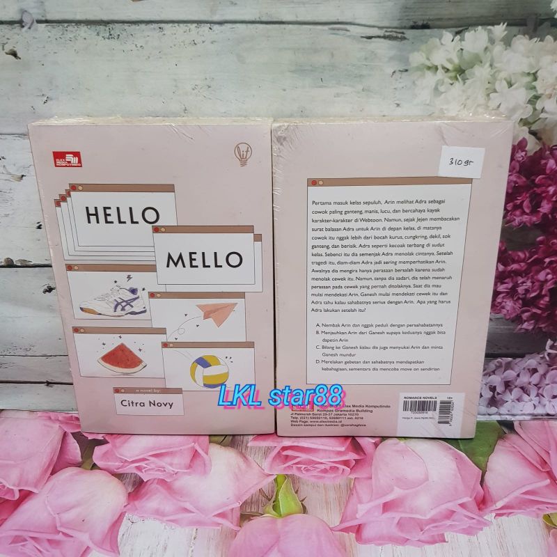 Buku Novel Hello Mello by Citra Novy