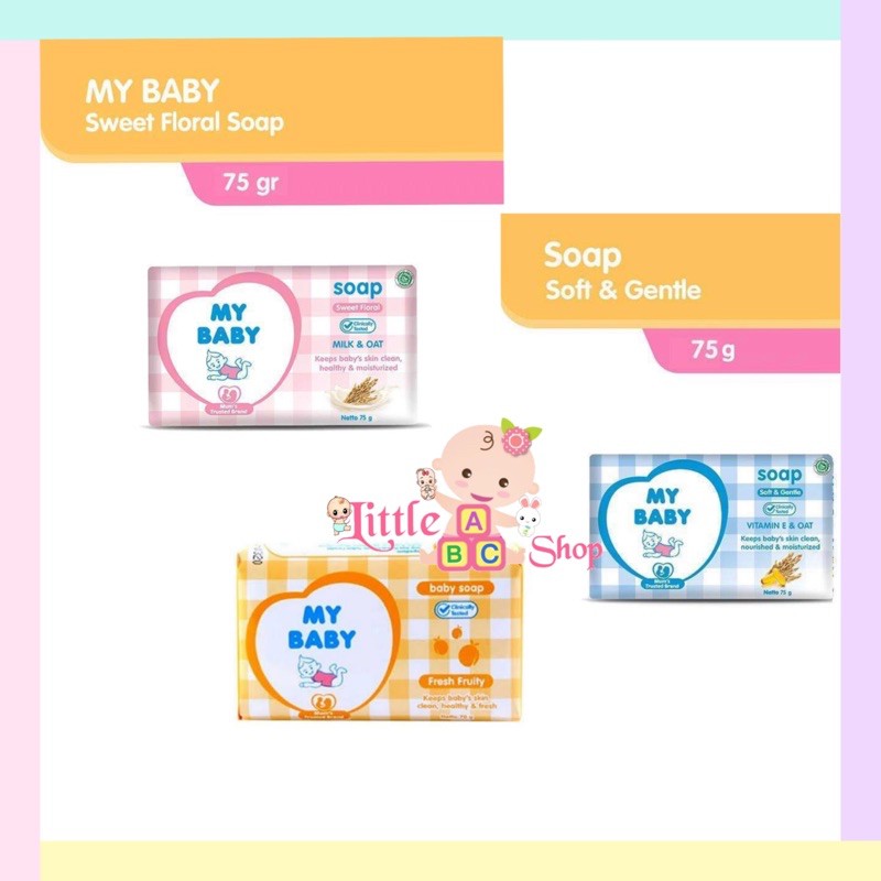 My Baby Soap Bar sabun batang / MyBaby bar soap / My baby sabun batang