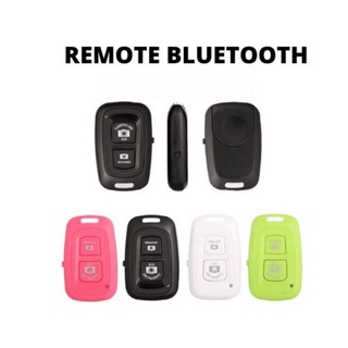 Remote Bluetooth Remote Shutter Selfie Tomsis Foto Kamera HP Android IOS Import