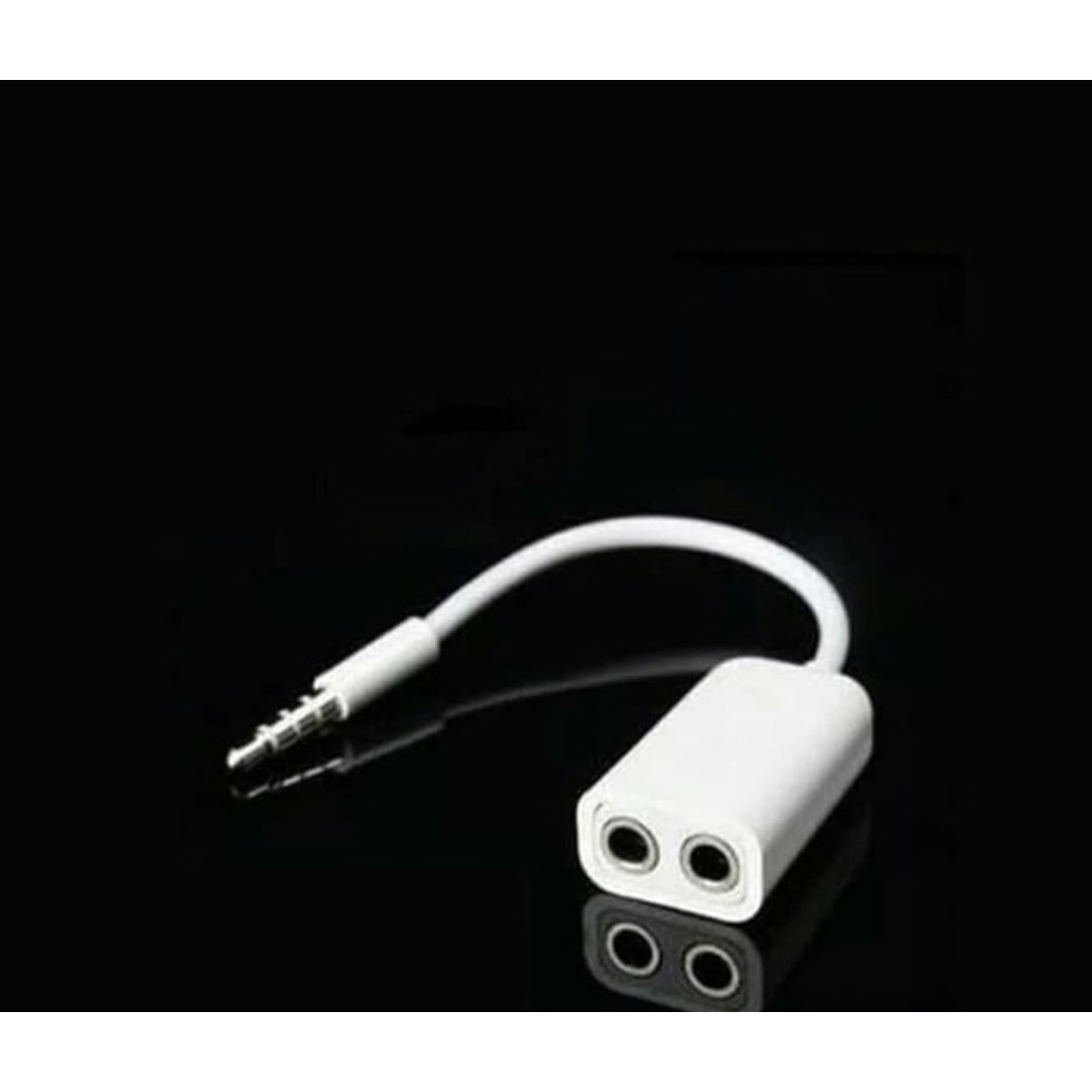 Kabel Audio Spliter 3,5 mm male to dual female