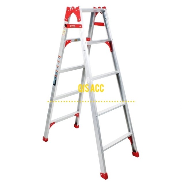 Krisbow Tangga Lipat Aluminium 5 Step