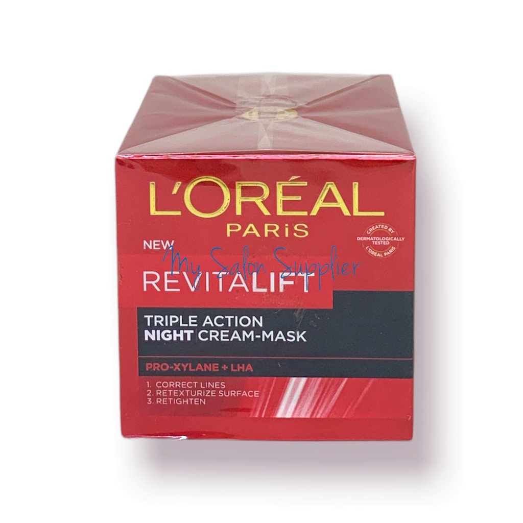 Loreal Revitalift Triple Action Night Cream - Mask 50ml