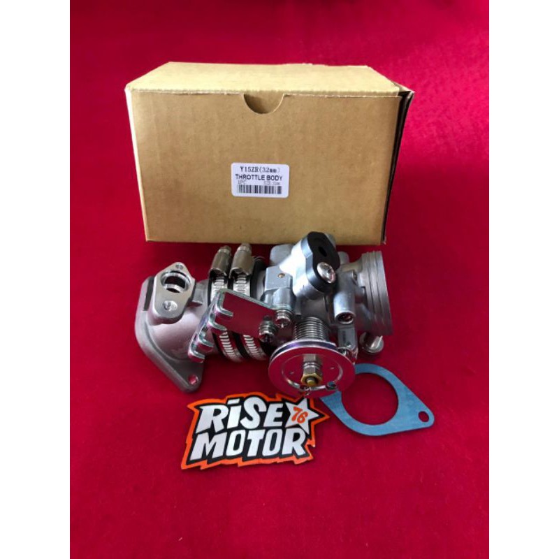 Throttle Body Moto 1 MX King R15 32 mm Double injector