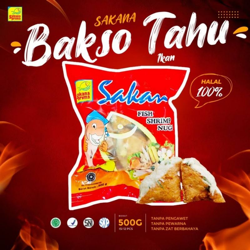 

Baso tahu sakana 500gr isi 12 pcs