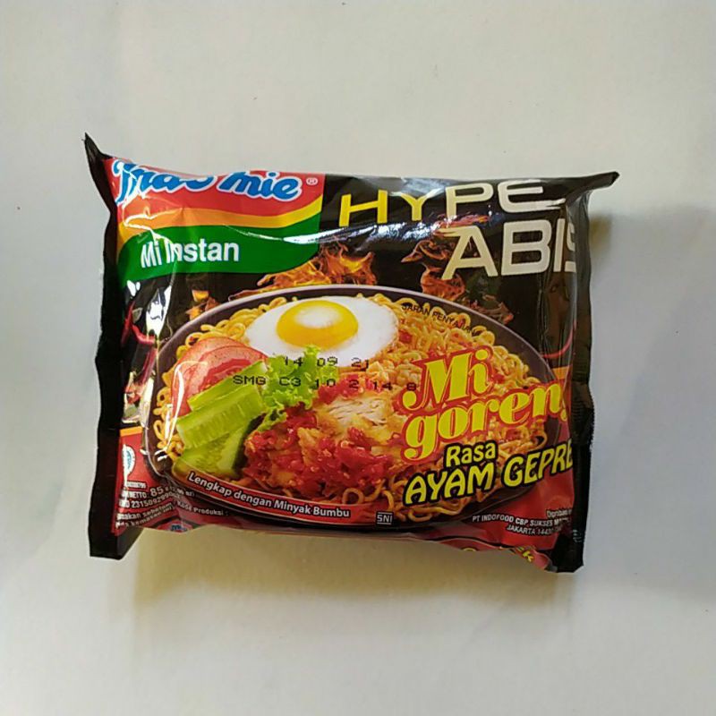 

Indomie Hype Abis Rasa Ayam Geprek 85g Mie Instan Pedas