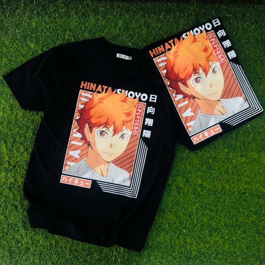 Tshirt Hinata Shoyo Anime Manga Haikyu Premium Unisex