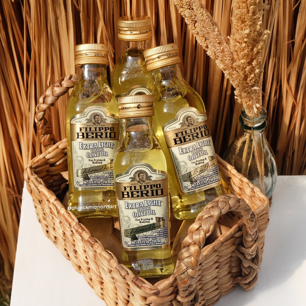 

Filippo Berio Extra Light Olive Oil / Minyak Zaitun 250ml