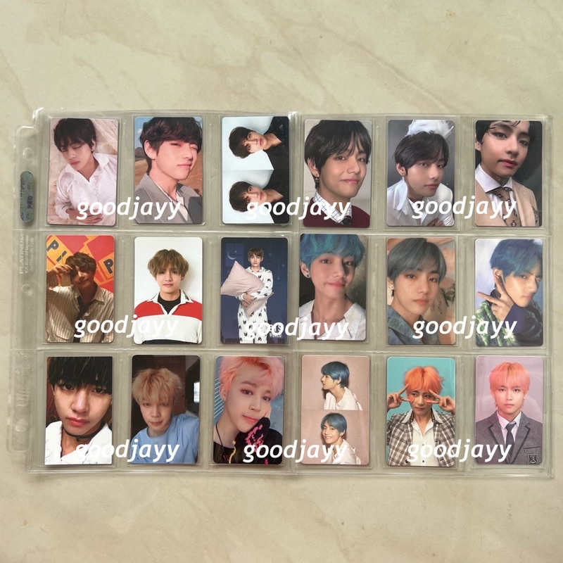 [BACA DESC] Official Photocard Pc BTS Love Yourself : Her, Tear, Answer Map Of The Soul MOTS : Persona, 7 Taehyung V Jimin BTS World HYYH YNWA LY