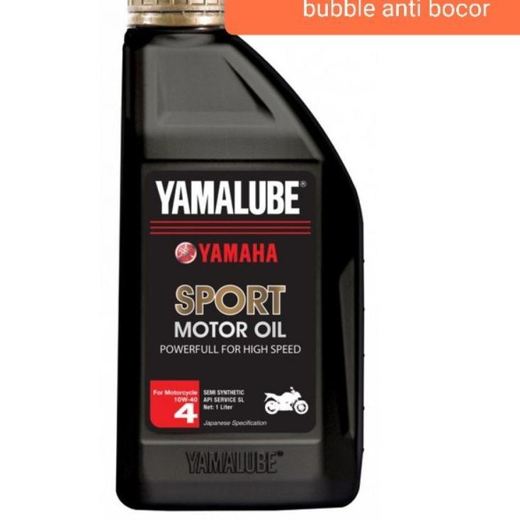 Telah Hadir.. oli motor sport yamaha  oli mesin yamahalube sport 1L SI 10W - 40 FREE PLASTIK WRAPPIN