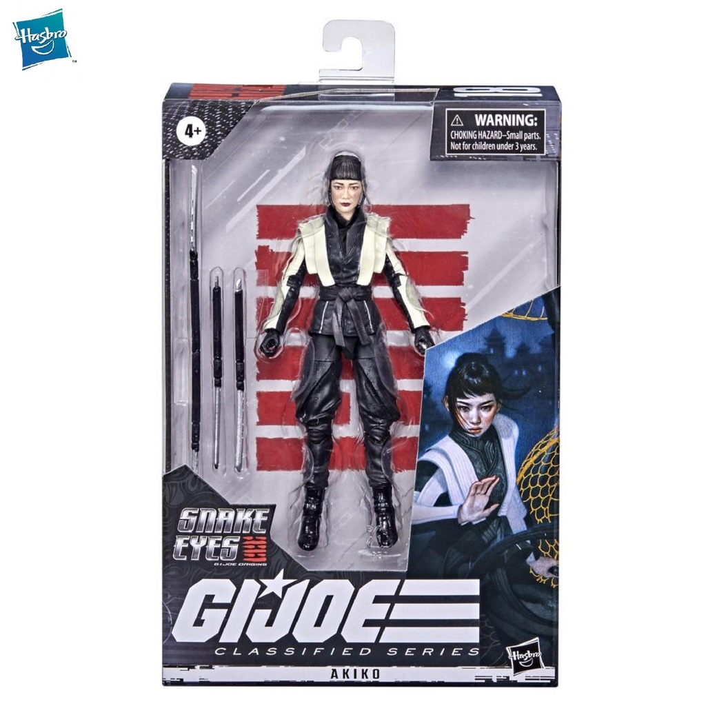 GI Joe Classified Series Snake Eyes GI Joe Origins Akiko Figure