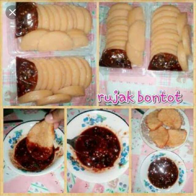 

Rujak bontot (rujakan + bontot) Rengasdengklok