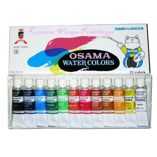 

Cat air Osama no-110 12 warna