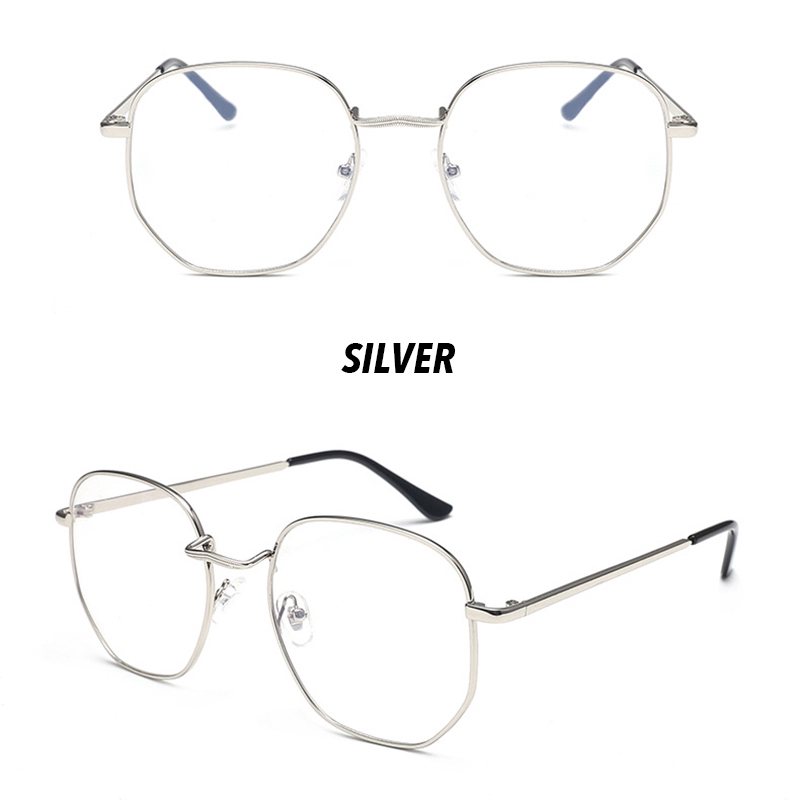 (YUZHU) Bayar di Tempat Minus -0°~-400° Myopia Eyeglasses Korean Ulzzang Retro Anti Blue Square Kacamata