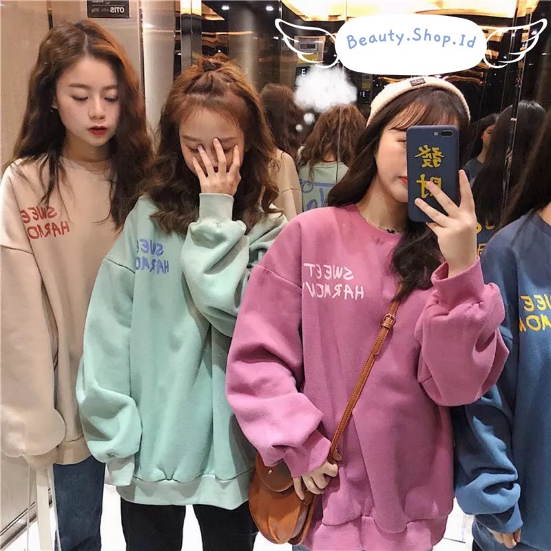 [COD] Crewneck Sweater Sweet - Korean Style