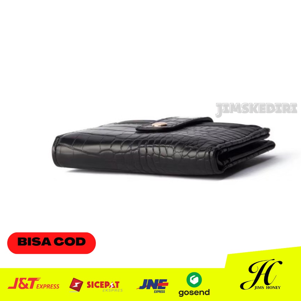 Dompet Jims Honey Lipat Mini Kecil card holder Wanita Import Korea Premium Genie Wallet Jimshoney