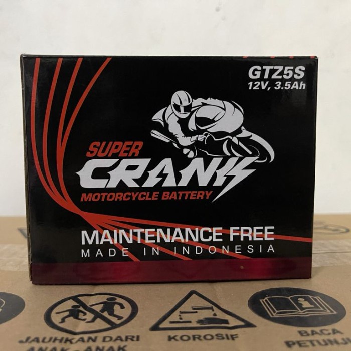 SALE  Aki motor Yamaha Fino, Mio J, NVL GTZ5S Motorcell Aki Kering ORIGINAL Original