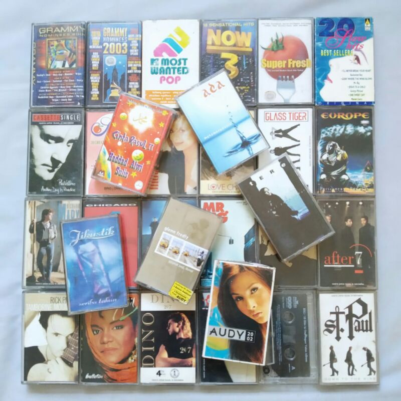 Kaset Pita Lagu Barat Indonesia (1)