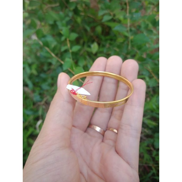 Gelang Bangkok Anak Emas Asli Model Kuat Awet Gelang Emas Asli Untuk Anak Gelang Tangan Anak Terbaru