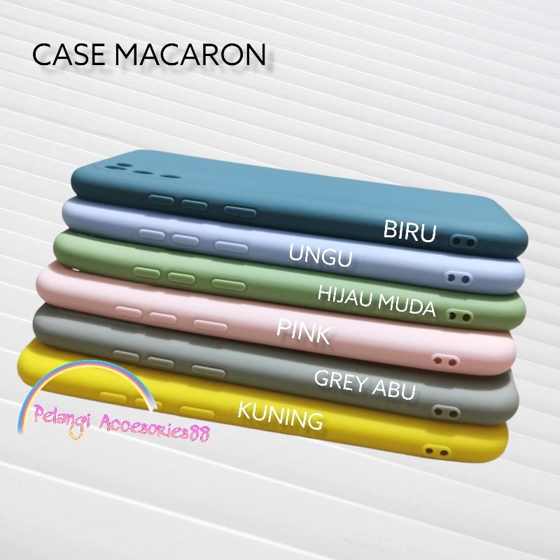 CASE SAMSUNG A20S SOFTCASE CANDY MACARON SILICON BAHAN SOFT