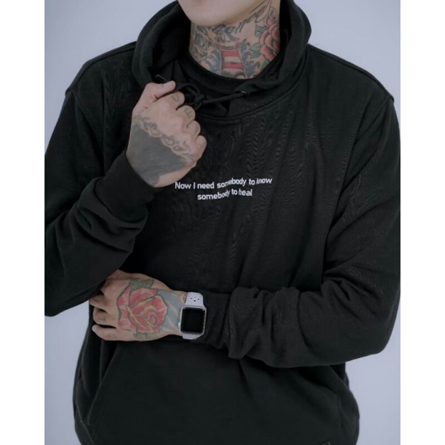 Sweater Hoodie Simple Jaket Pria Salviohexia Now I Need Somebody