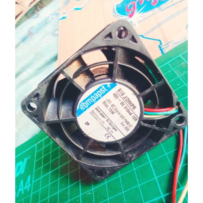 DC AXIAL FAN HINGSPED 48V - 15000rpm ukuran 60mm