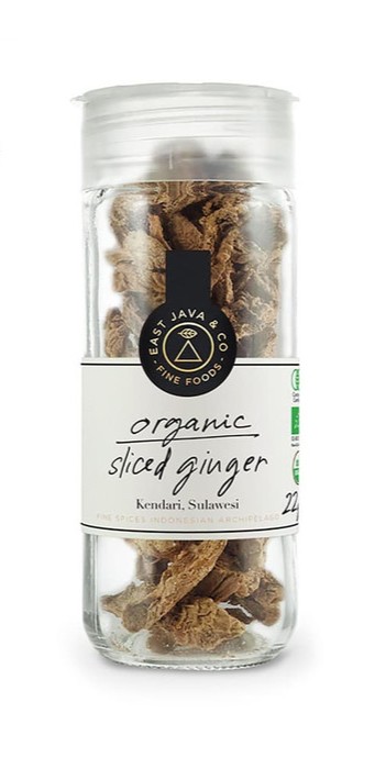 

East Java & Co Organic Sliced Ginger - 22g (Jahe Iris Kering Organik)