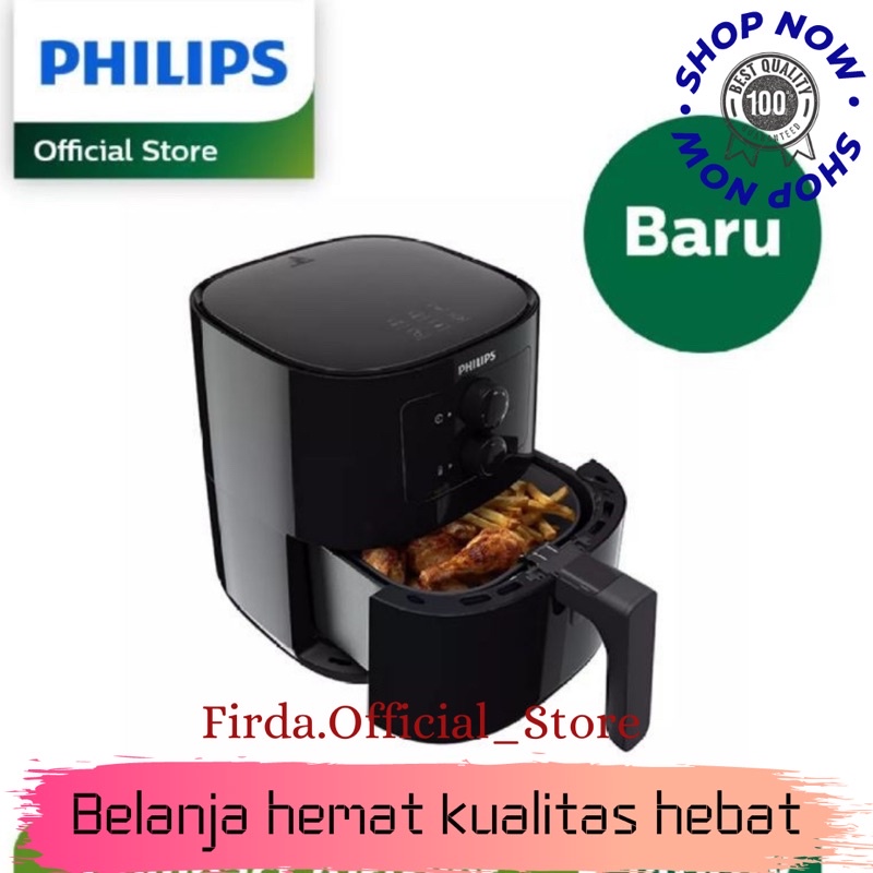 PHILIPS ESSENTIAL AIR FRYER 4L HD9200 HD-9200 HD 9200 - GARANSI RESMI