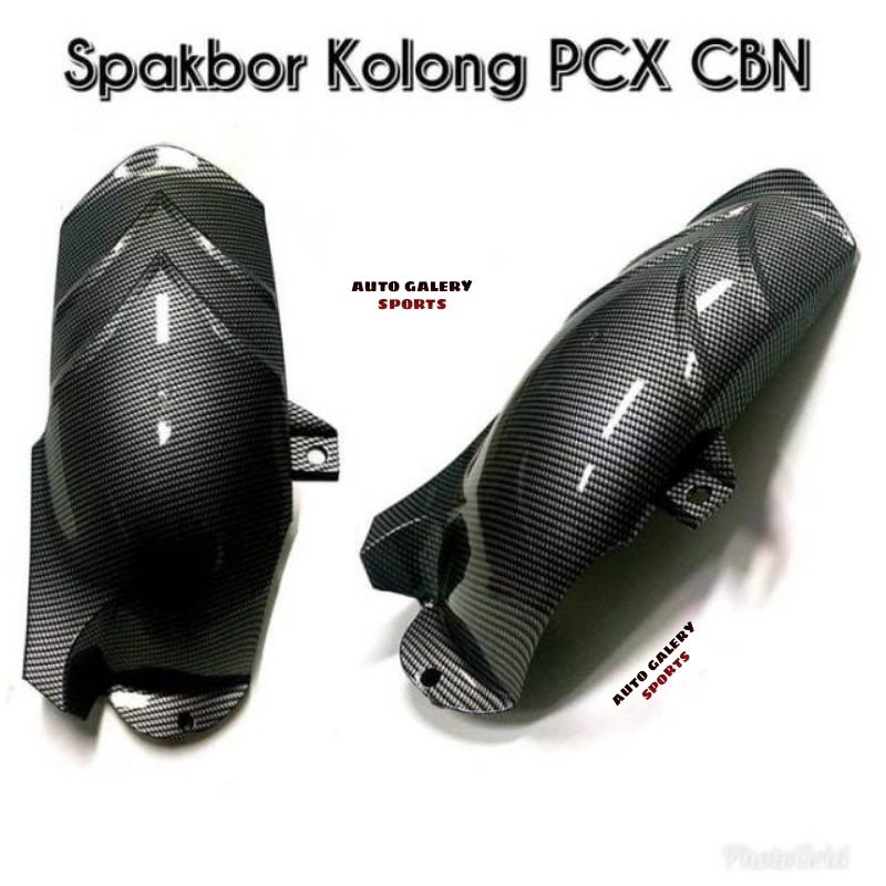 Spakbor Kolong Carbon PCX 150 Lokal Hugger PCX 150 Lokal Carbon Spakbor Kolong