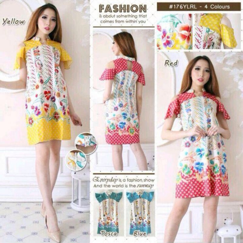 (6pc) Dress Batik