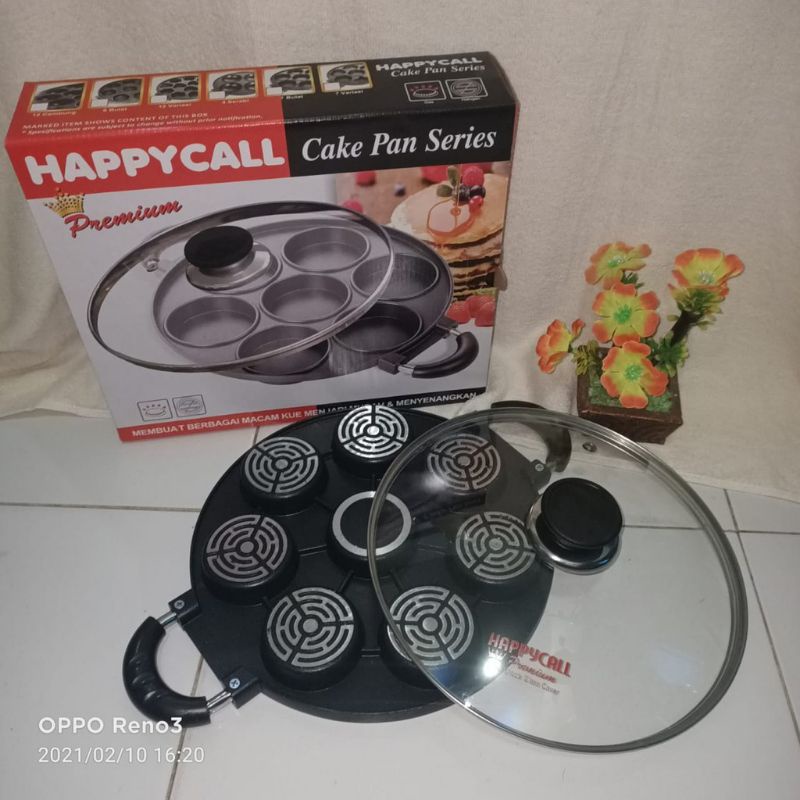 

CETAKAN HAPPY CALL PREMIUM 8 LUBANG LUMPUR APEM SNACK MAKER KUE