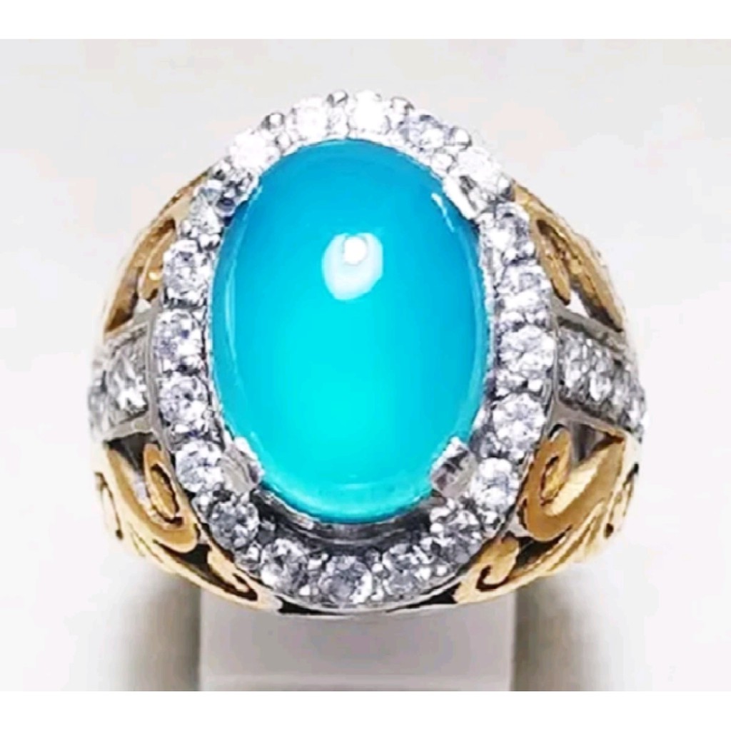 BACAN PALAMEA bacan relaxa bacan super bacan murah bacan natural batu akik batu bacan size 14mm