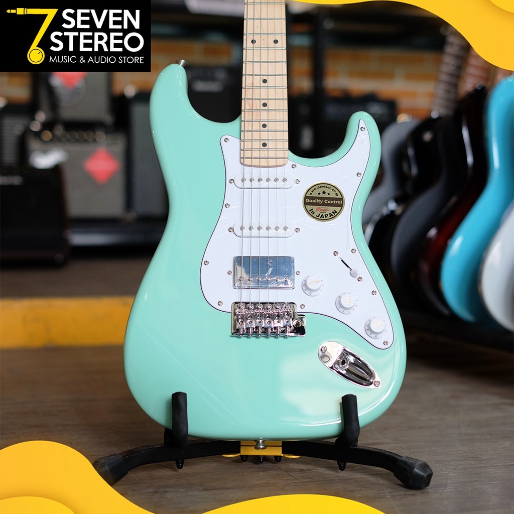 Bacchus BST-2M BST2M HSS Sea Foam Green Universe Series Stratocaster