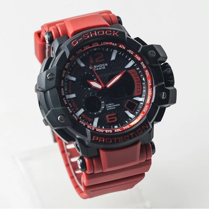 MURAH MERIAH jam tangan casio g shock gpw 1000 gshock gpw1000 tali merah Murah