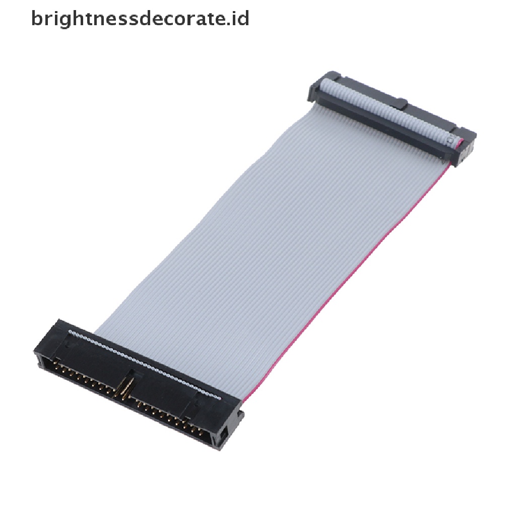 (Birth) Ide Kabel Ribbon Flat 40 Pin Male Ke Female Pata Untuk Hardisk Hdd 5inch (Id)