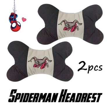 Bantal jok mobil spiderman 2pcs