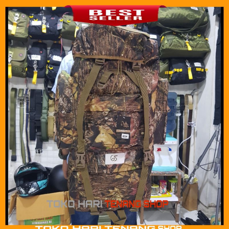 TAS RANSEL KERIL 70L IMPORL CAMO TAS OUTDOOR