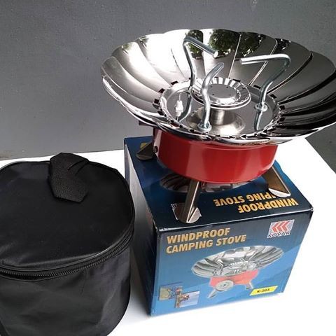Kompor gas Camping Anti angin/WINDPROOF, Kompor gunung/OUTDOOR