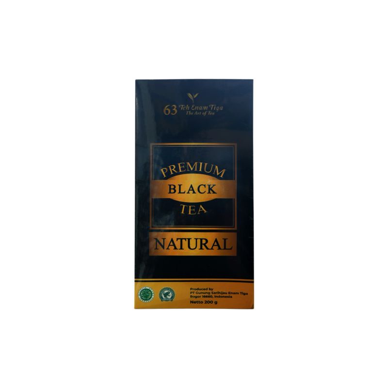 

Teh 63 Enam Tiga Premium Black Tea Natural 200 gram