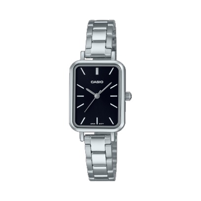 Casio General LTP V009D 1E / LTP-V009D-2E 4E 7E Jam Tangan Wanita Rantai Silver Stainless Steel Strap