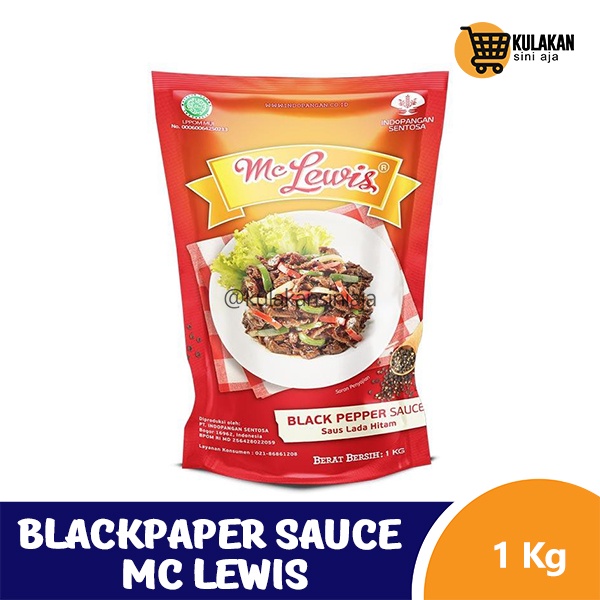 

Black Paper Sauce 1 Kg - Mc Lewis